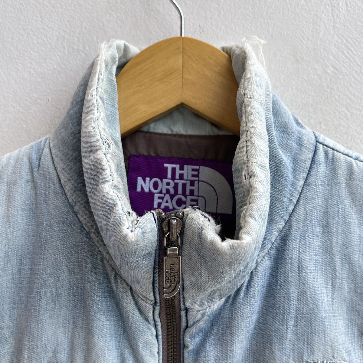 The North Face Purple Label Vintage The North Face Purple Label Denim Puffer Vest Size US M / EU 48-50 / 2 - 5 Thumbnail