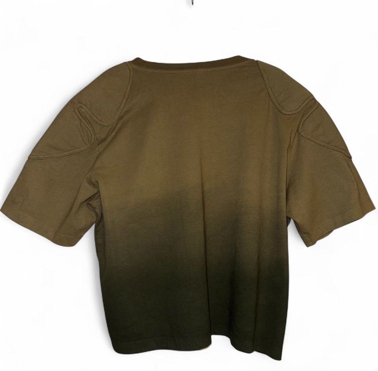 Dion Lee Dion Lee military green gradient t-shirt Size US XXL / EU 58 / 5 - 3 Thumbnail