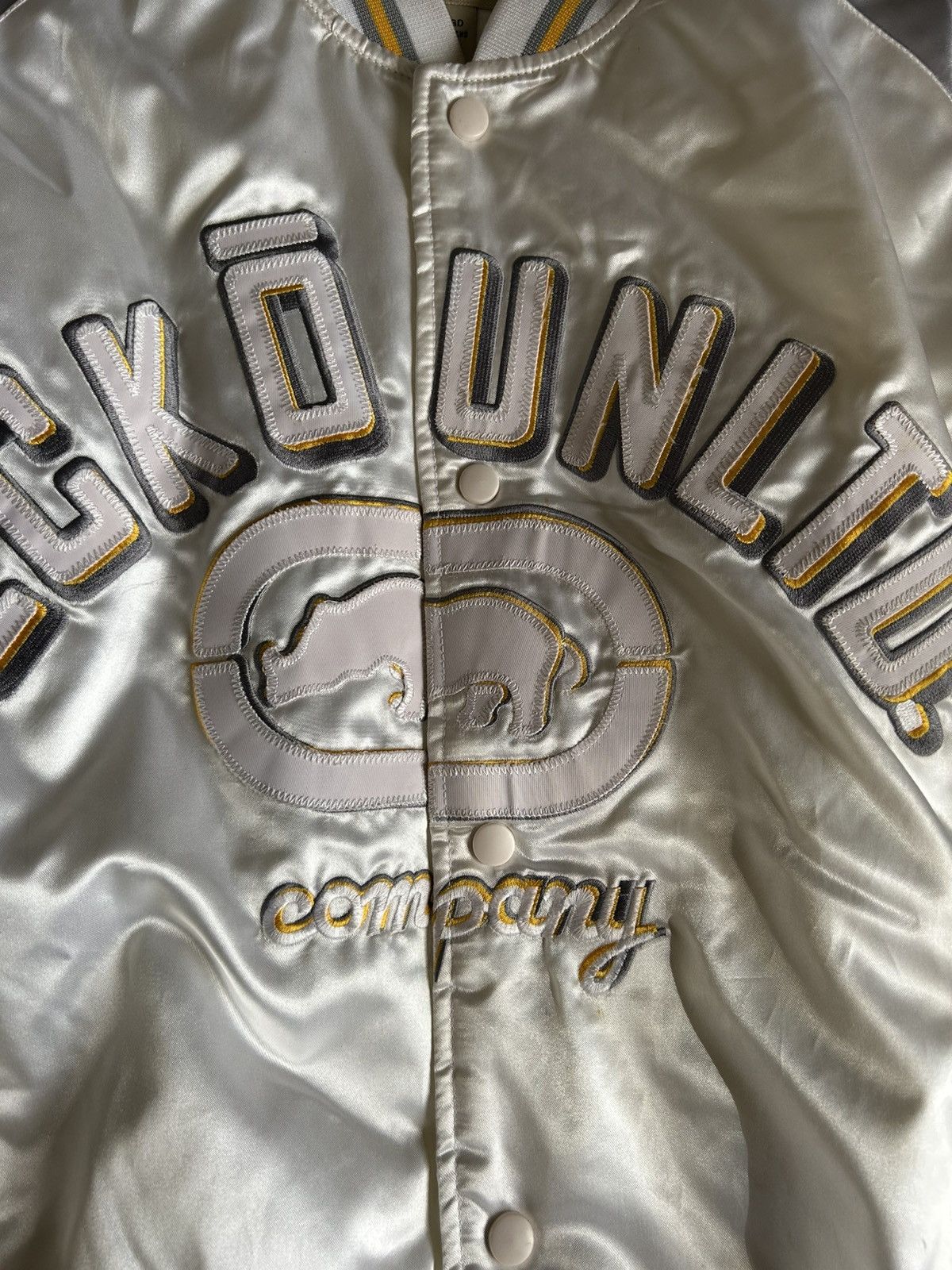 Ecko Unltd. × Vintage ECKO UNLTD. VARSITY JACKET Size US XL / EU 56 / 4 - 2 Thumbnail