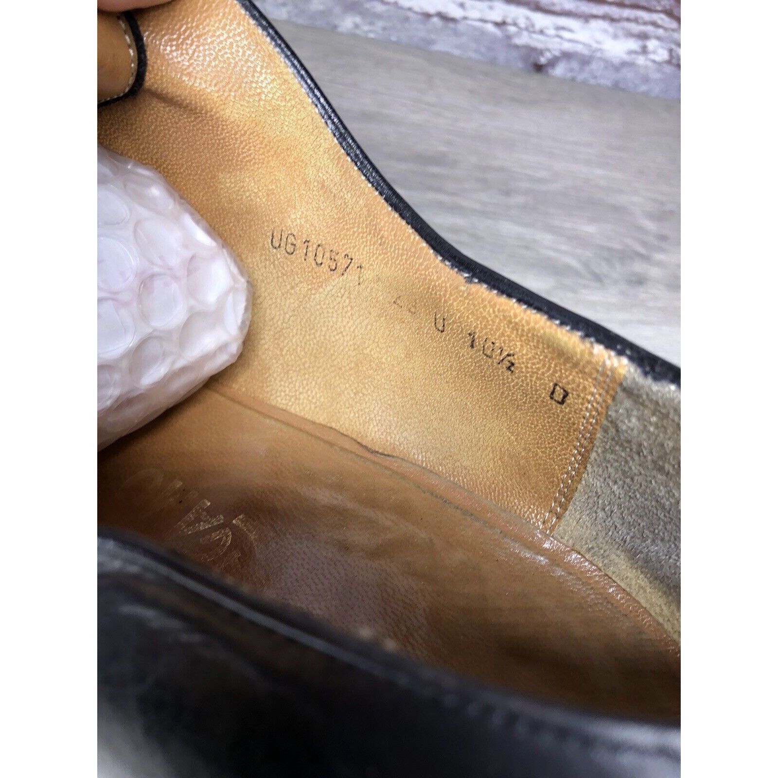Salvatore Ferragamo Salvatore Ferragamo Black Leather Cap Toe Dress Shoes Oxford Size US 10.5 / EU 43-44 - 18 Thumbnail