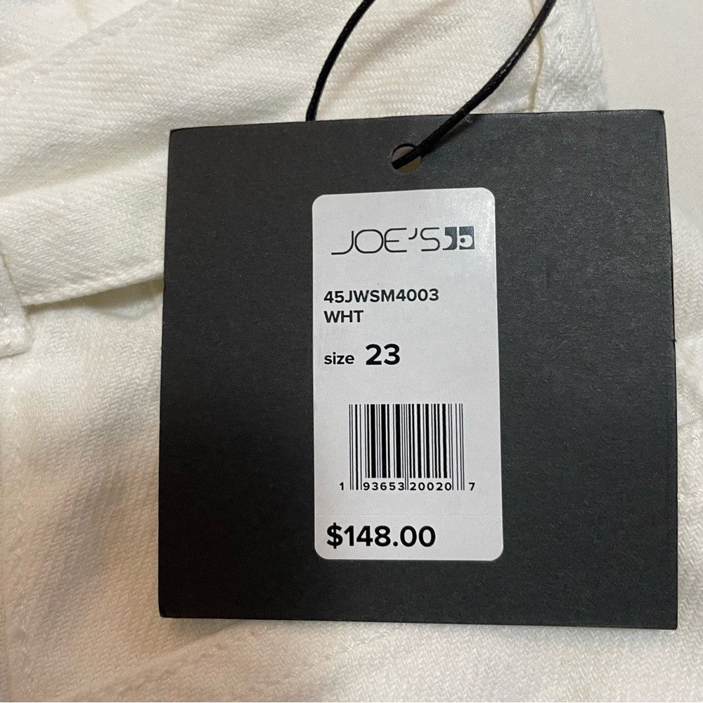 Joe's NWT New $148 Joe's The Army Paperbag Linen Cotton White Sho Size 23" - 7 Thumbnail