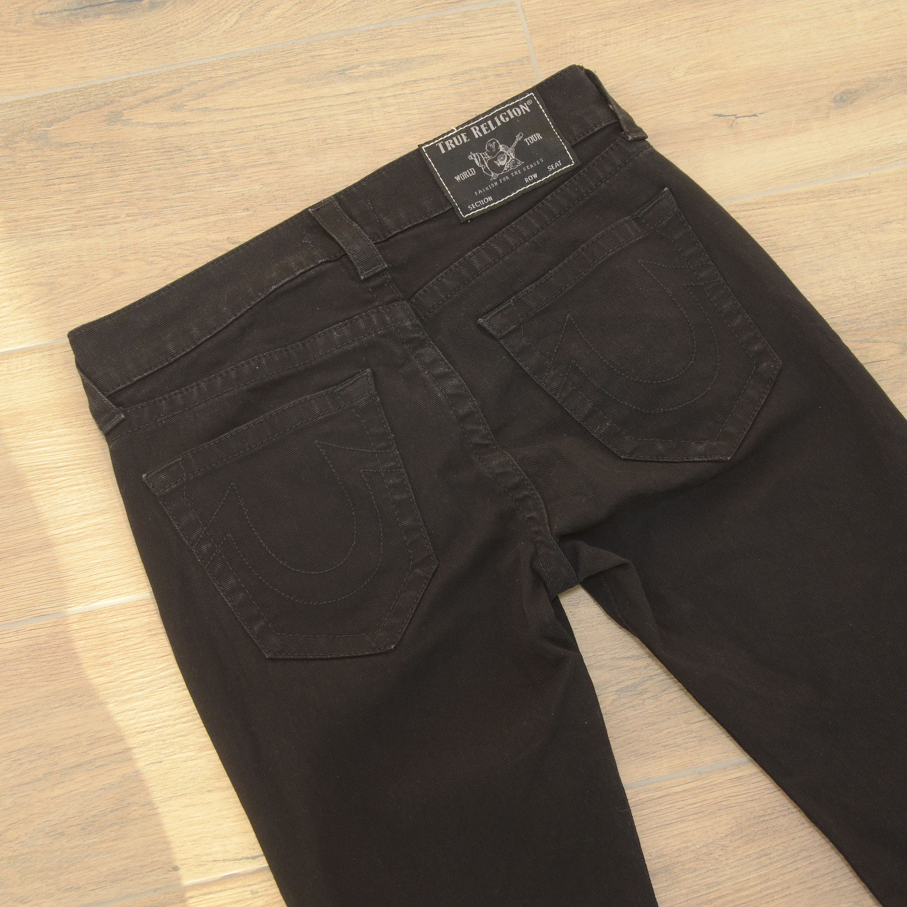 True Religion True Religion Rocco Relaxed Skinny jeans y2k black denim Size US 30 / EU 46 - 6 Thumbnail