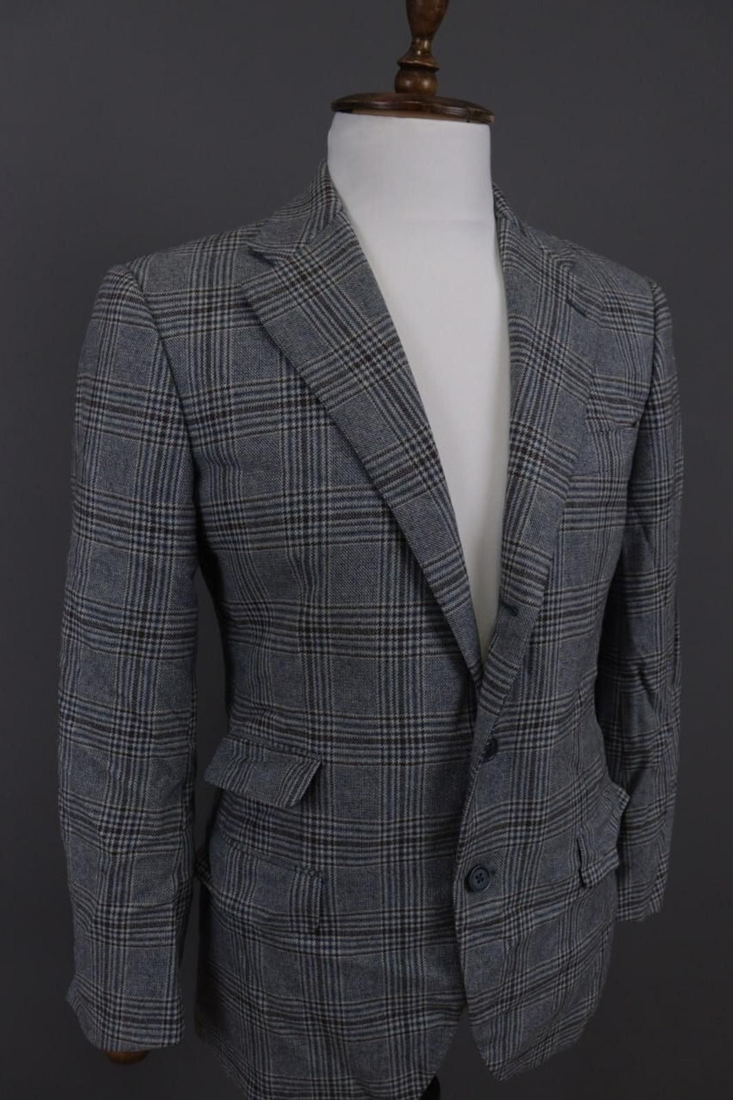 Belvest Doriani Belvest Tailoring Wool Blazer Sport Coat Size 47 Size 40R - 7 Thumbnail