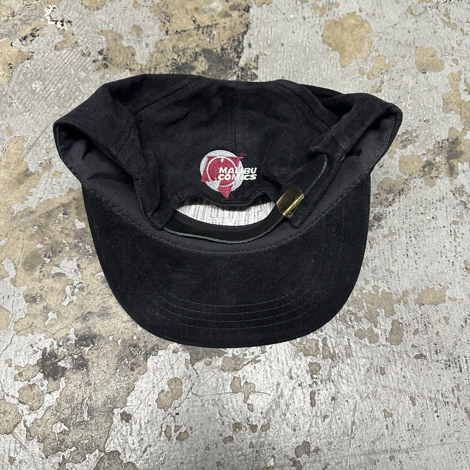 Marvel Comics × Vintage Vintage 1995 Bravura Comic Book Promo Black Strapback Hat Size ONE SIZE - 2 Thumbnail
