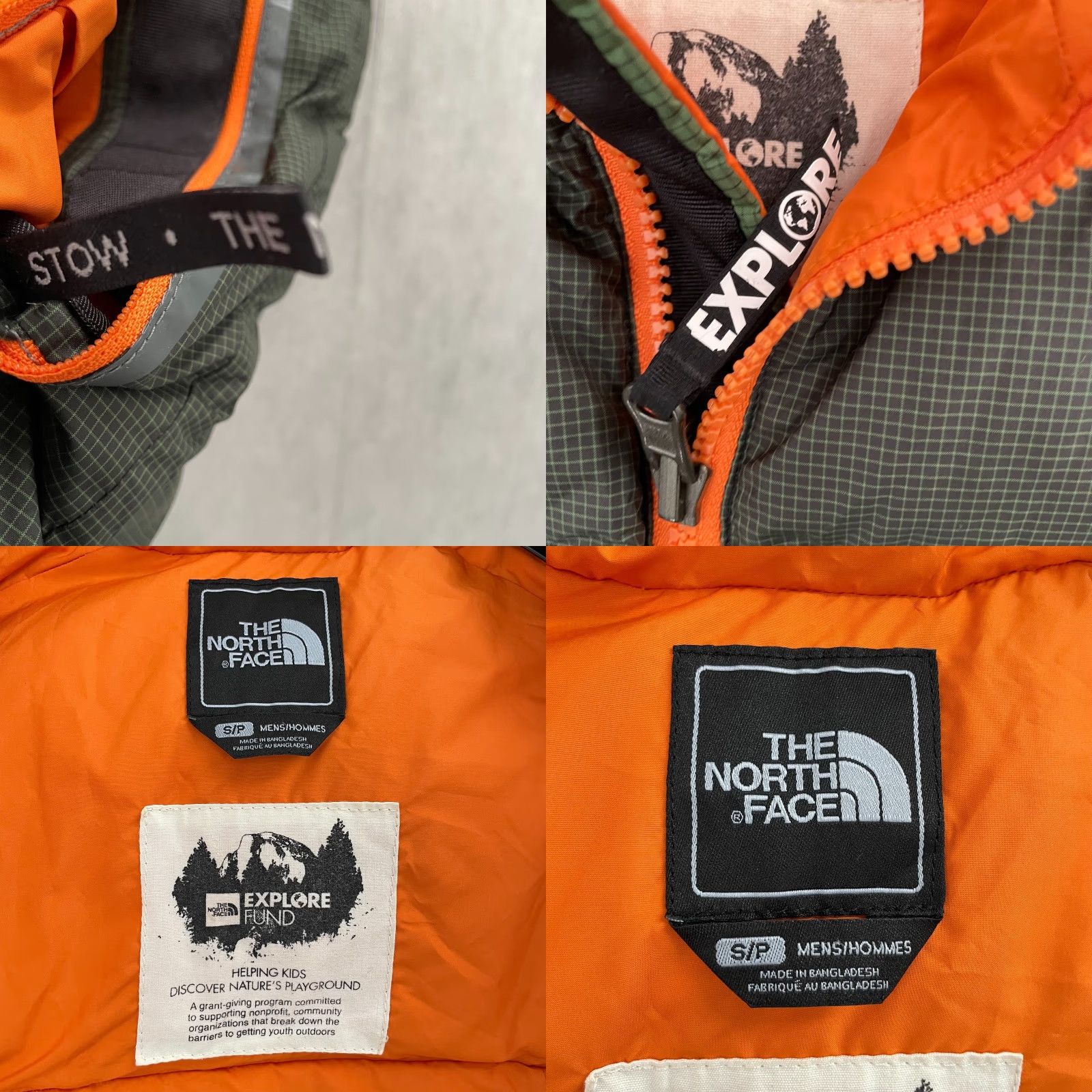 The North Face The North Face Vest Adult Small Green 550 Tech Down Puffer Full Zip Stow Mens S Size US S / EU 44-46 / 1 - 8 Thumbnail