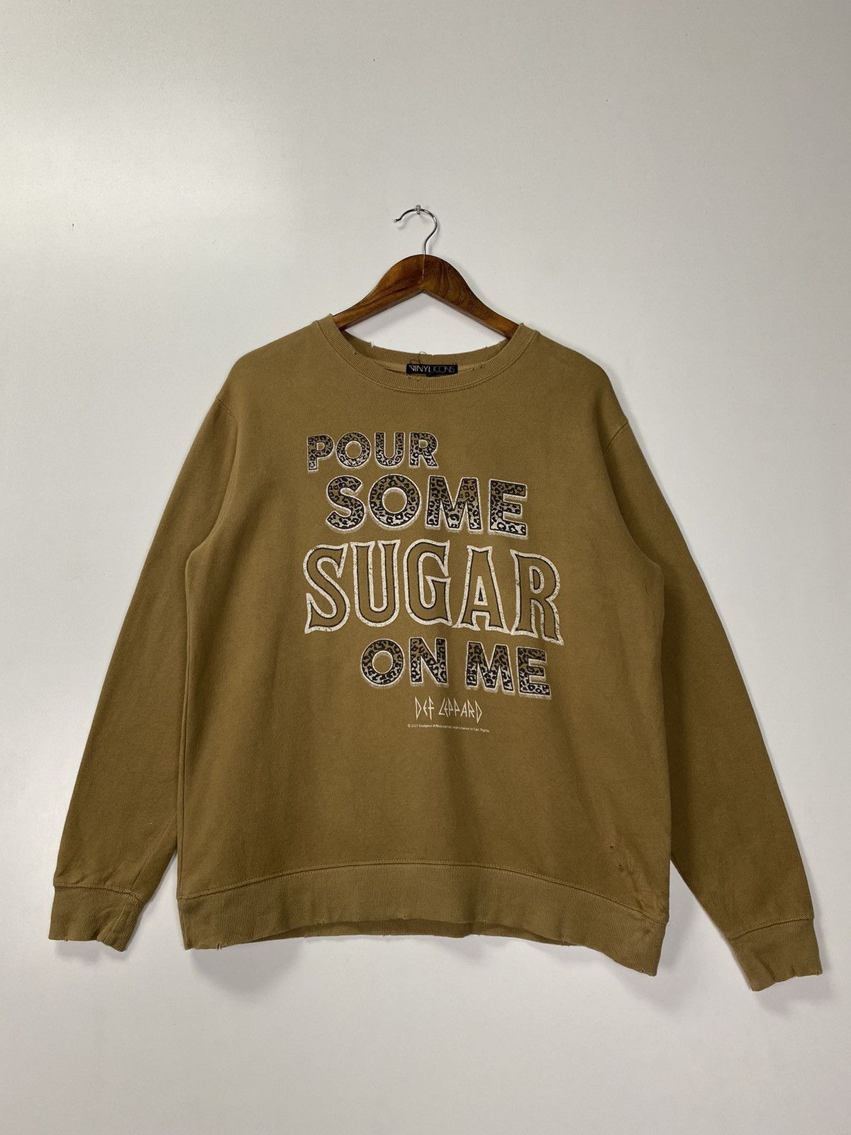 Band Tees × Def Leppard × Vintage 2021 Def Leppard Rock Band Sweater Size US M / EU 48-50 / 2 - 2 Thumbnail