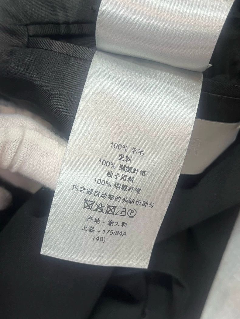 Dior Dior Double-breasted striped suit Size 48R - 7 Thumbnail