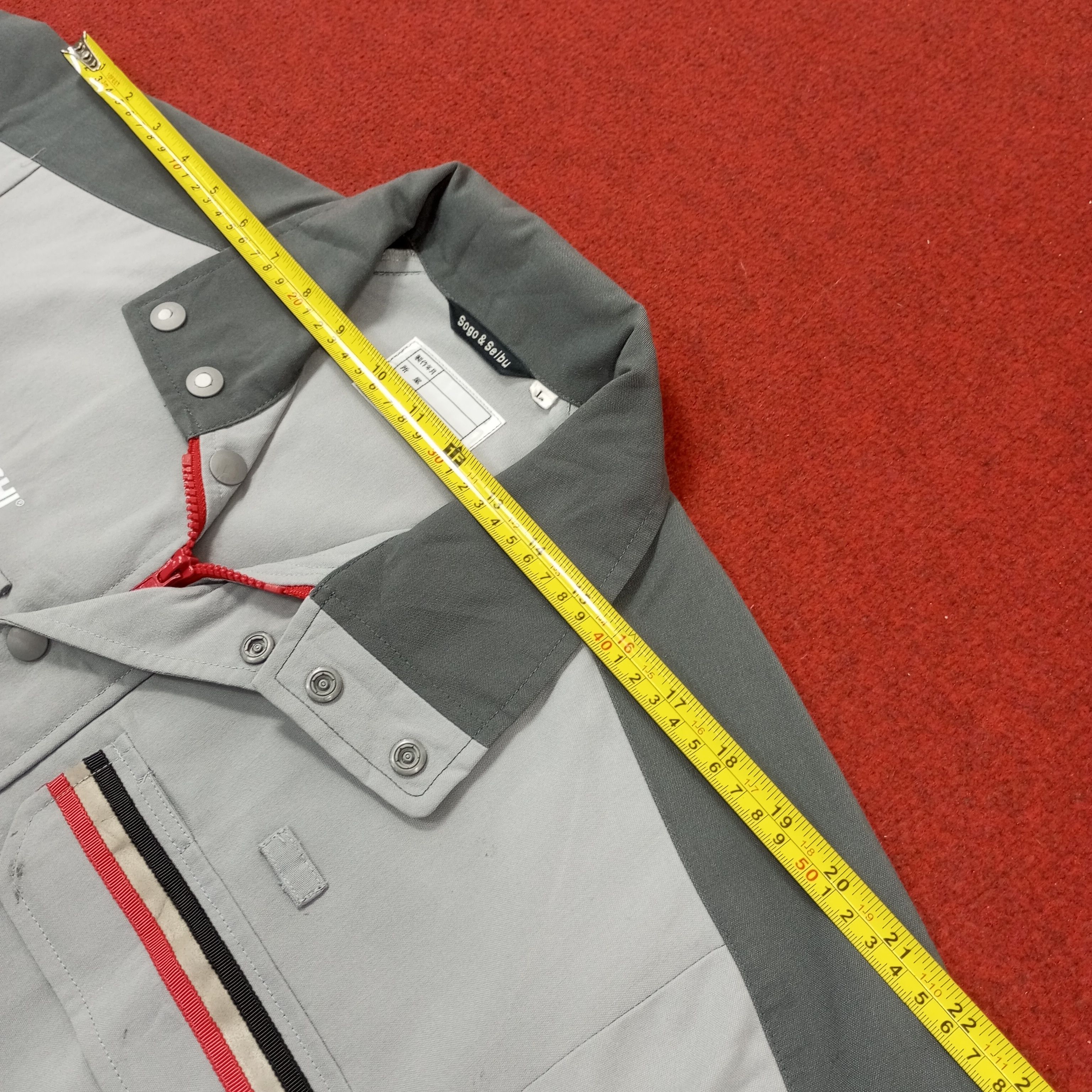 Japanese Brand Mitsubishi Japanese Motorsports Workwear Custom Art Jacket Size US L / EU 52-54 / 3 - 11 Thumbnail