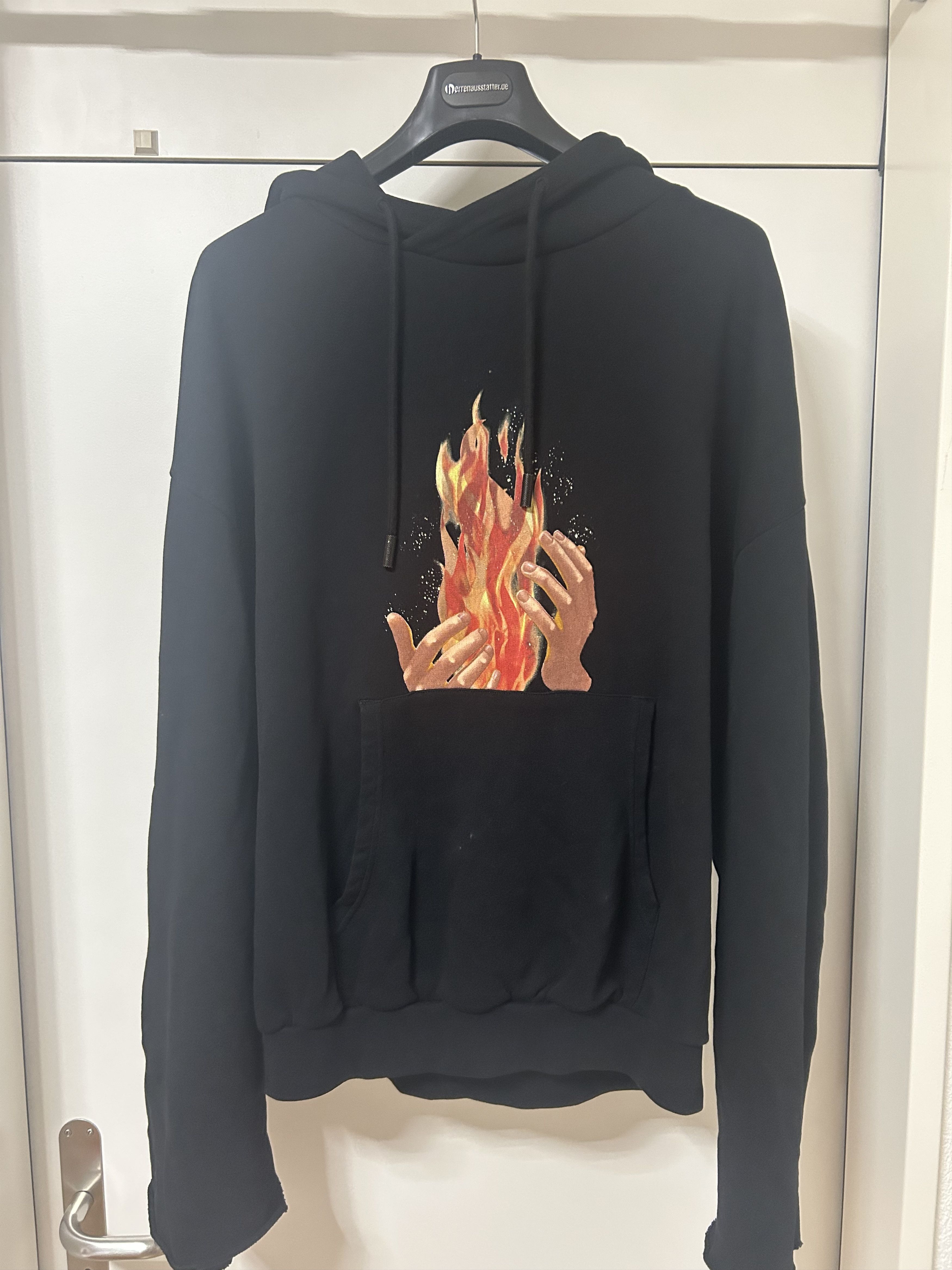 Off-White Off White Flame Hoodie Size US L / EU 52-54 / 3 - 2 Thumbnail