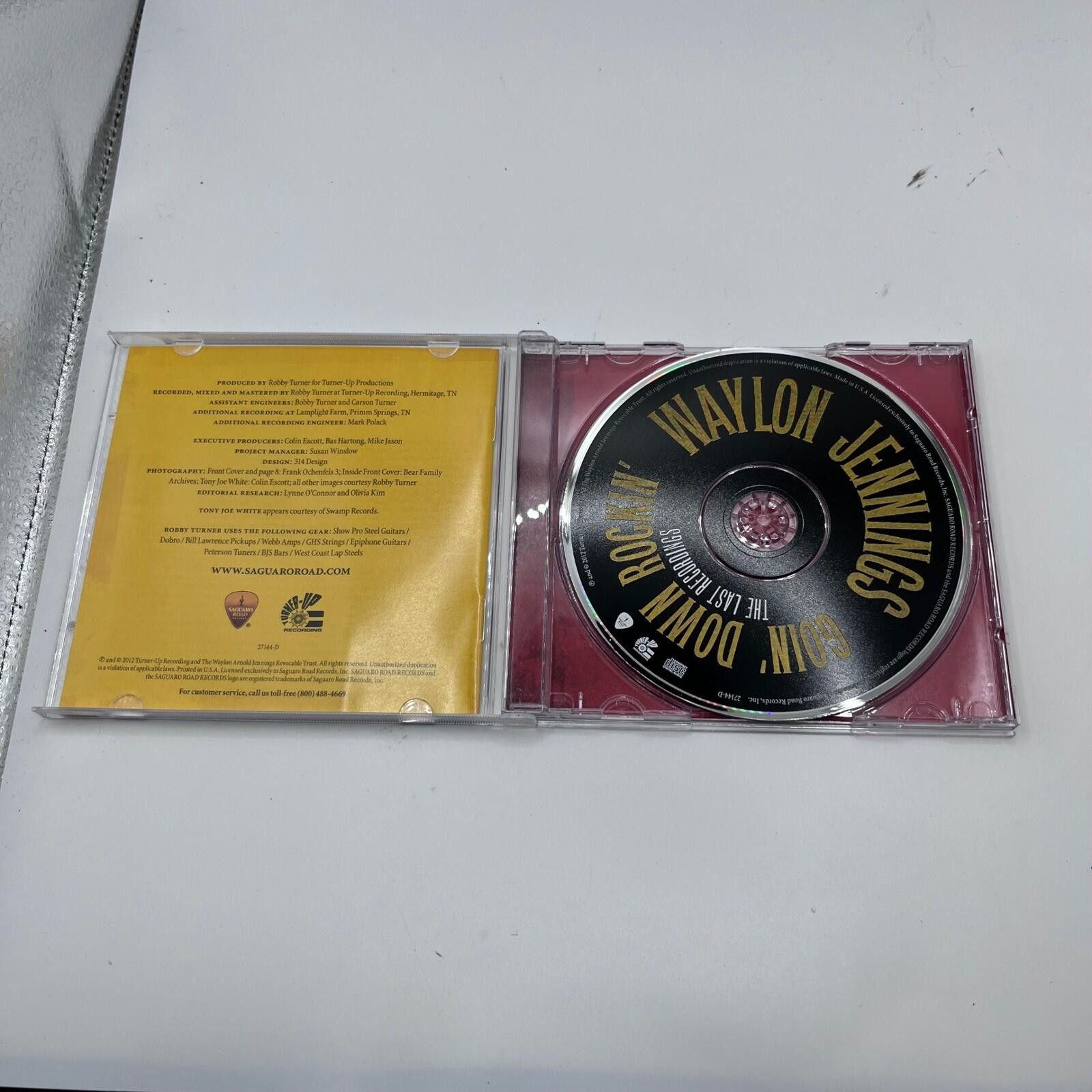 Other Waylon Jennings Goin Down Rockin The Last Recordings CD 2012 Size ONE SIZE - 3 Thumbnail