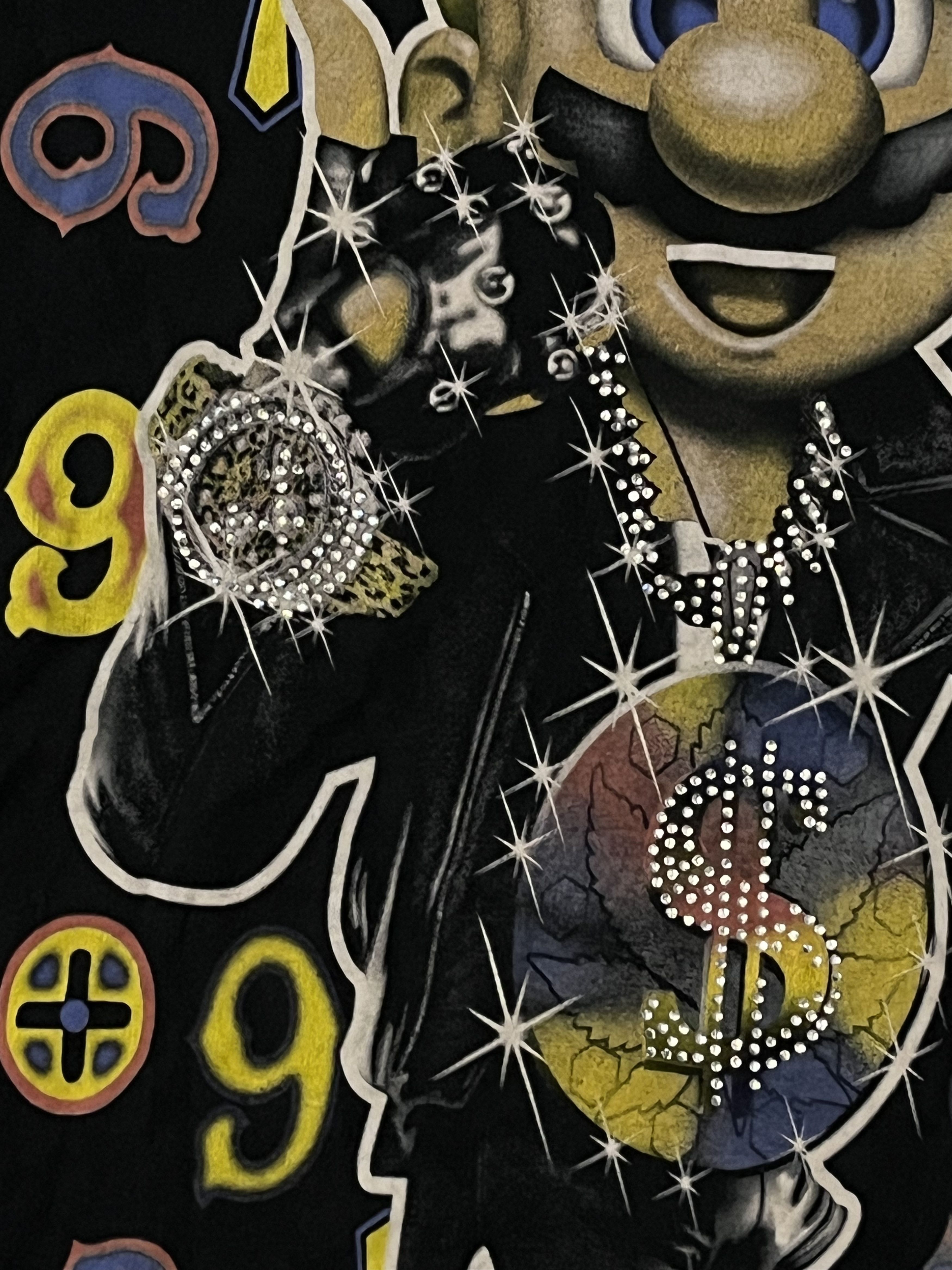 Other Stay Tooned Mario Bros Biker Drip Dollars Size US L / EU 52-54 / 3 - 6 Thumbnail