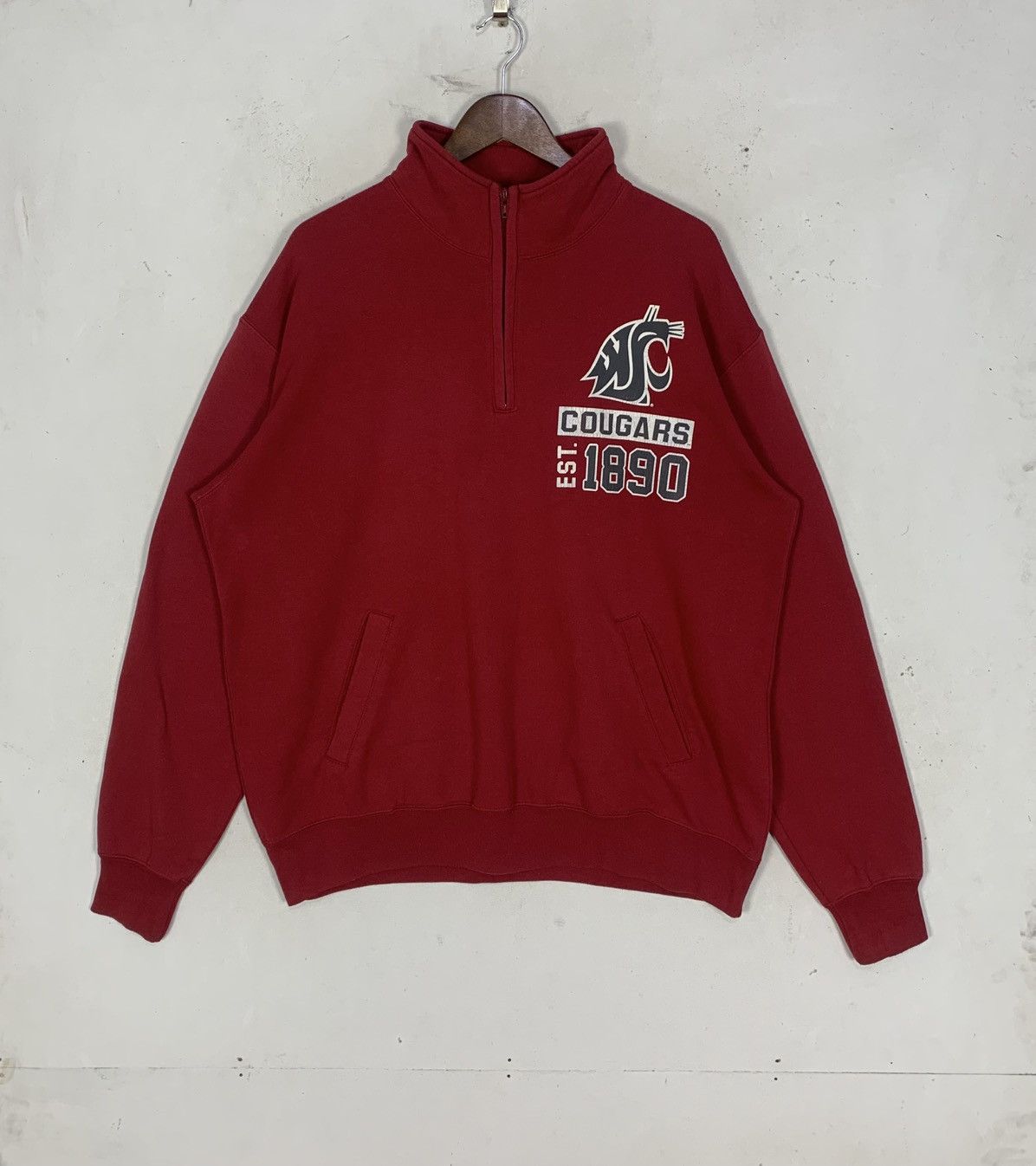 Champion Vintage Champion Washington University Cougars sweatshirt Size US XL / EU 56 / 4 - 1 Thumbnail