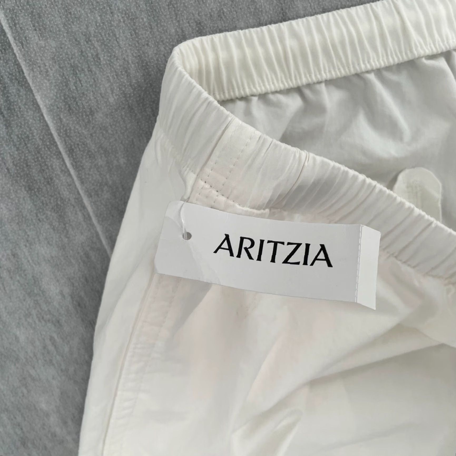 Aritzia VINTAGE Aritzia TNA Parachute Pants Womens Large White Casual Baggie Joggers 90s Ladies L Size 36" / US 14 / IT 50 - 7 Thumbnail