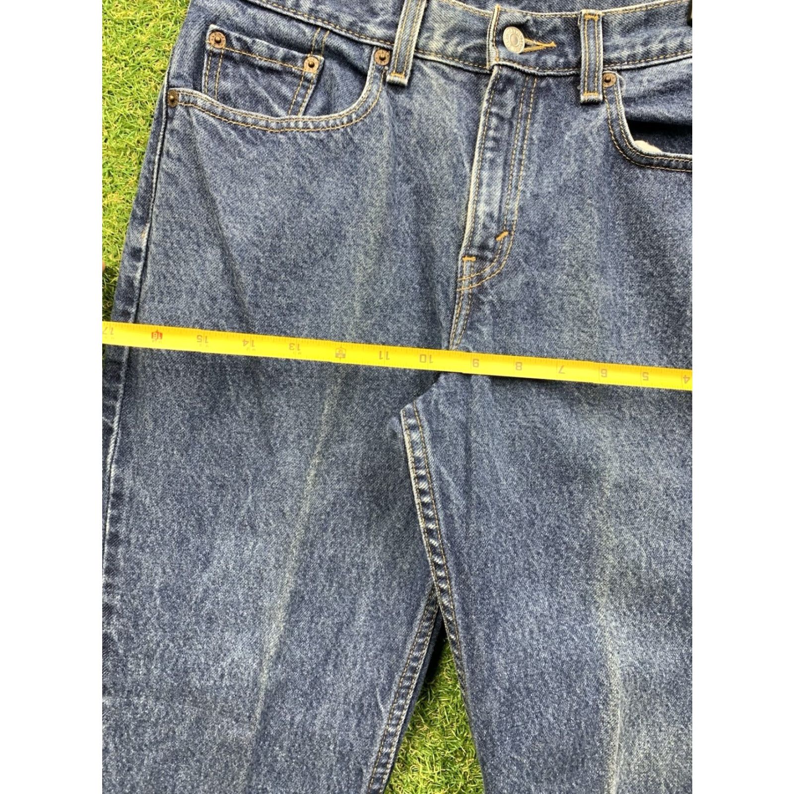 Levi's Levi's 515 Jeans Womens Regular Bootcut 8 Blue Denim 5-Pocket Mid Rise Zip Fly N/A Mens Girls Size 30" / US 8 / IT 44 - 7 Thumbnail