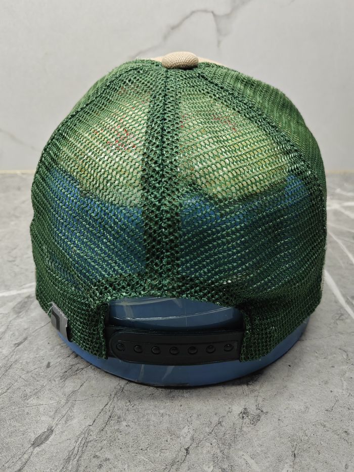 Vintage Vintage B&S Harvest Life Distressed Style Trucker Cap Hat Size ONE SIZE - 5 Thumbnail