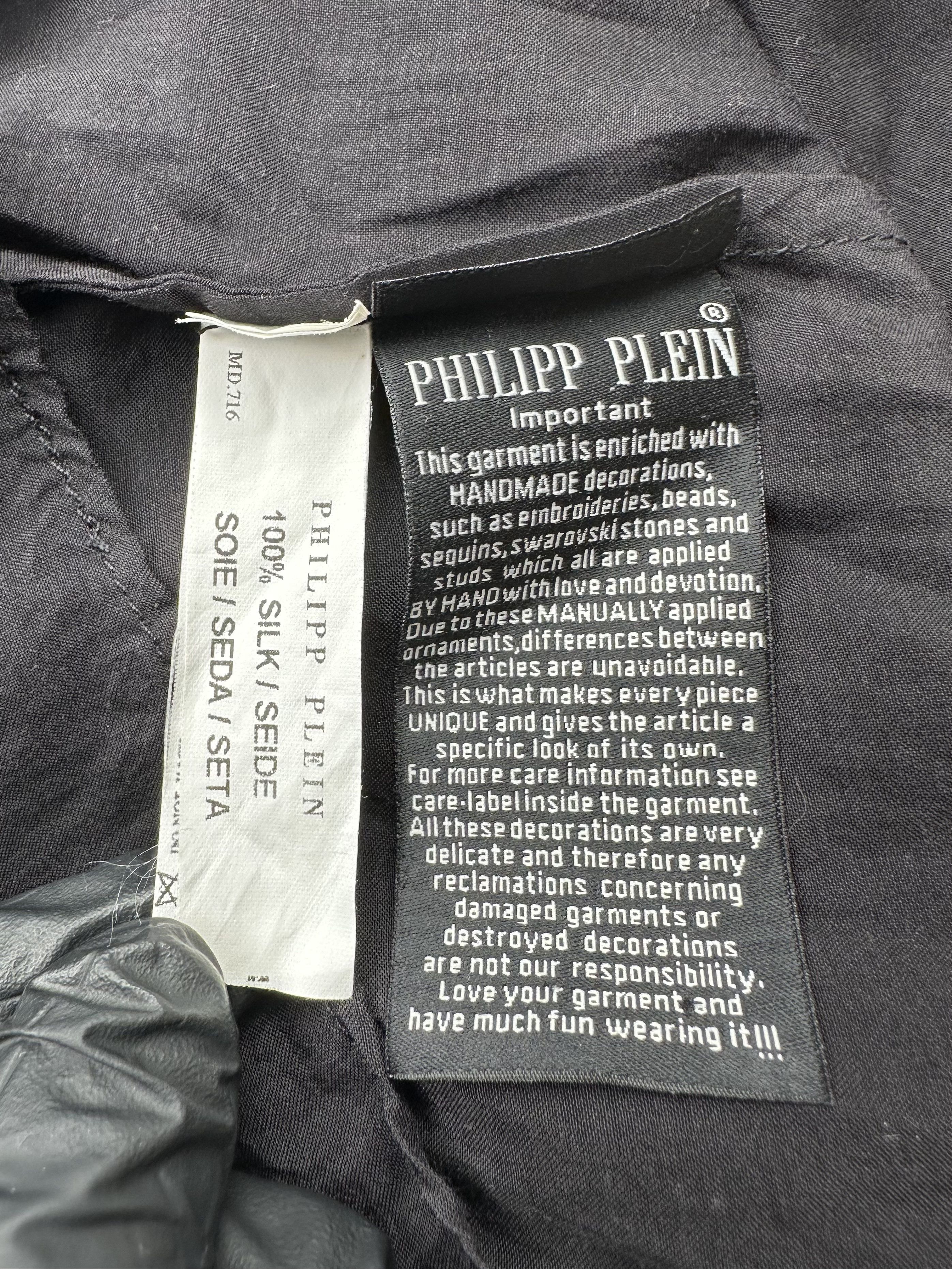 Philipp Plein Philipp Plein Vintage Printed Silk Dress (B142) Size S / US 4 / IT 40 - 5 Thumbnail