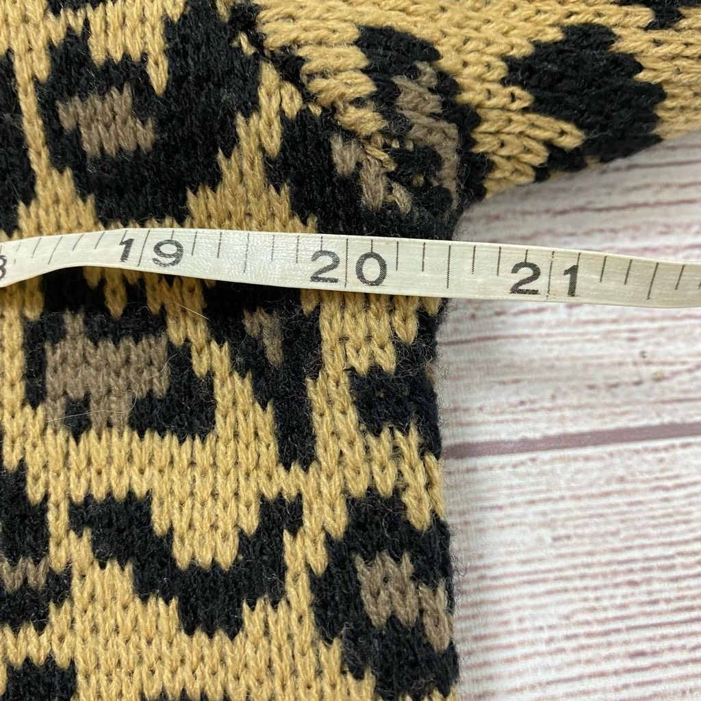 Other Tallyho full zip sweater jacket cheetah print sz S women Size S / US 4 / IT 40 - 10 Thumbnail