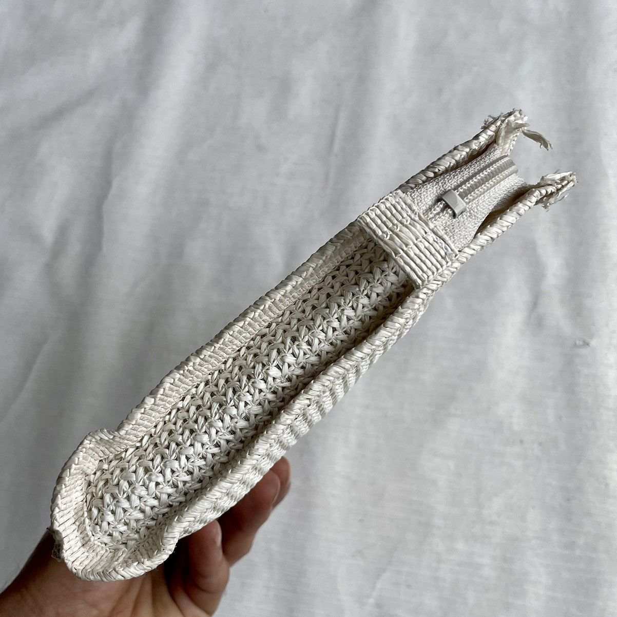 Designer × Japanese Brand Lady's if Straw Crochet Clutch Size ONE SIZE - 4 Thumbnail