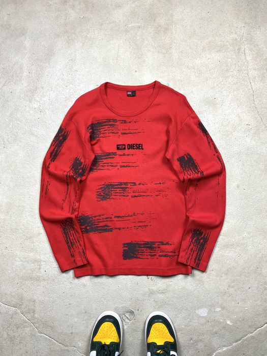 Diesel Y2K Vintage Diesel Longsleeve T Shirt Archive Hype | Grailed