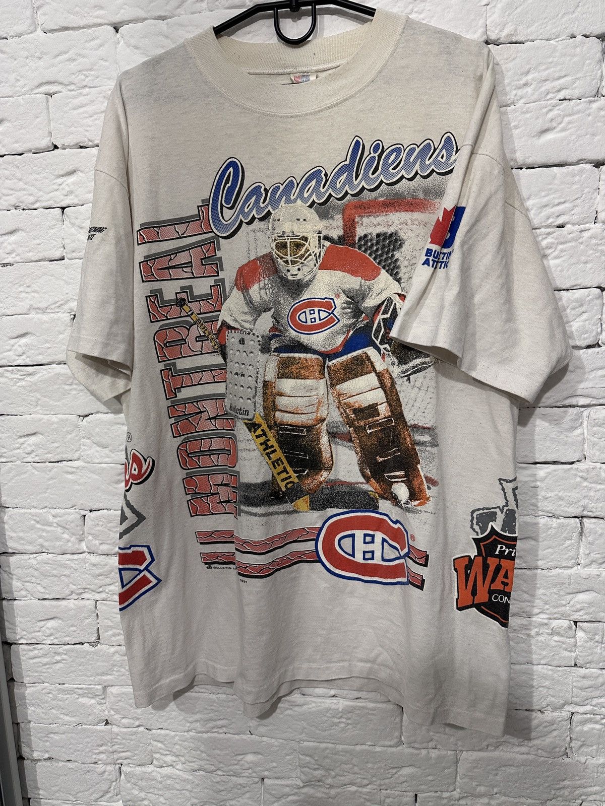 Other Vintage 1991 Montreal Canadiens Bulletin Athletic One Size Size US XL / EU 56 / 4 - 3 Thumbnail