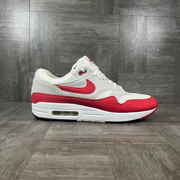 Nike Air Max 1 OG Anniversary Red 908375-103 Size 10
