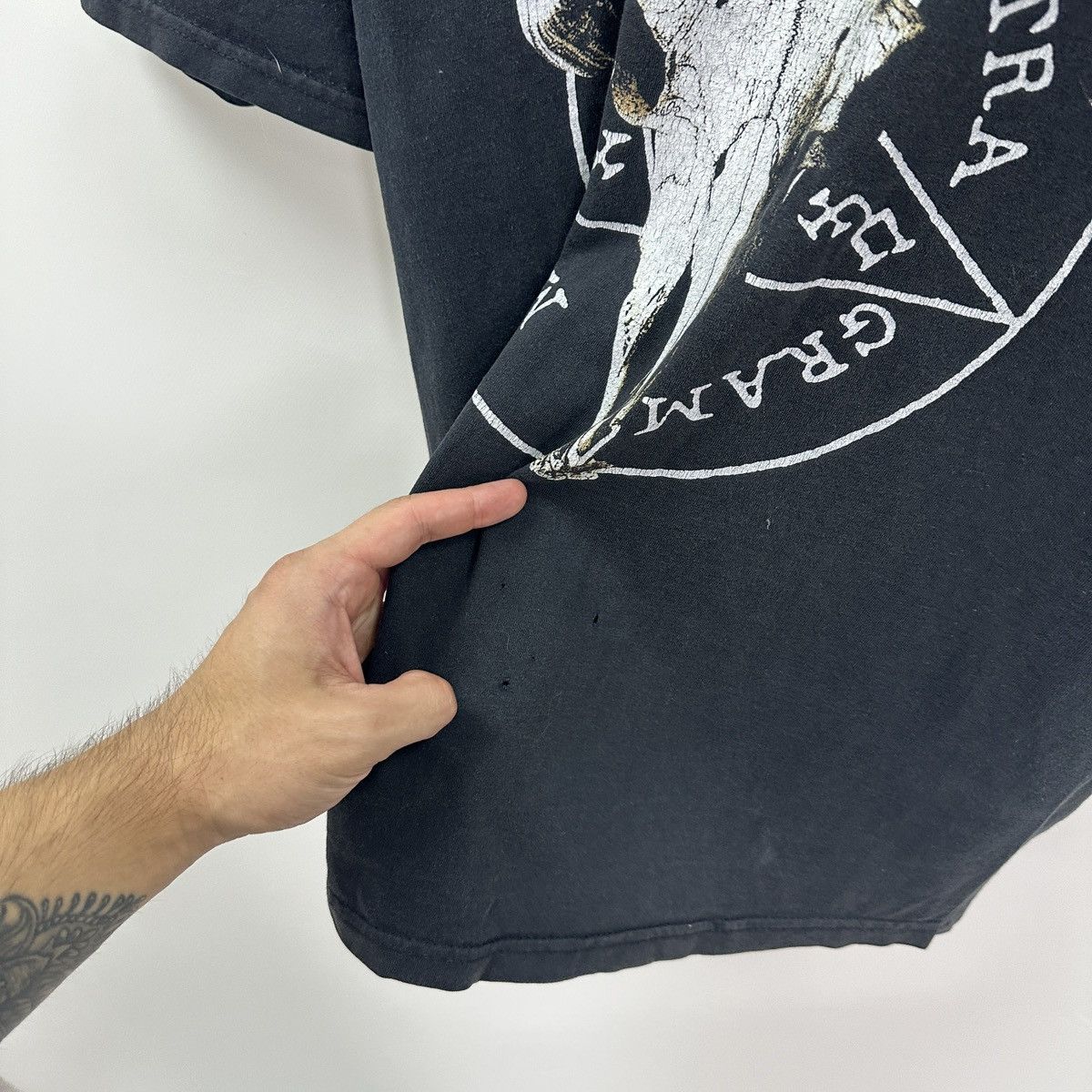 Band Tees Vintage 00s Dimmu Borgir Spiritual Metal Rock y2k og tee og Size US M / EU 48-50 / 2 - 8 Thumbnail