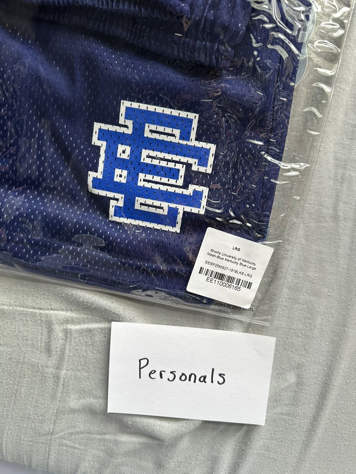 Eric Emanuel × NCAA Eric Emanuel University Of Kentucky Basic Shorts Large Size US 34 / EU 50 - 6 Thumbnail
