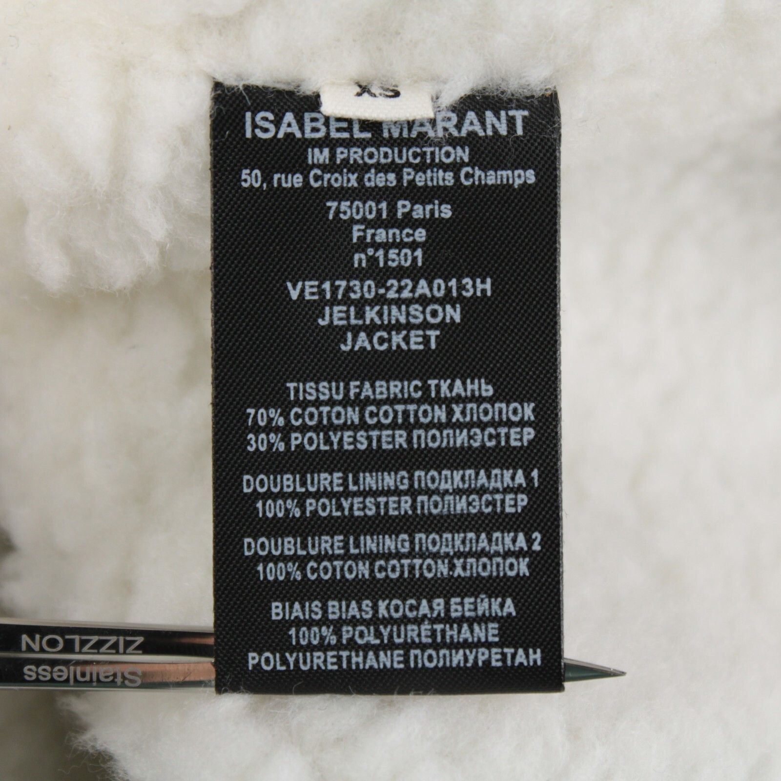Isabel Marant Isabel Marant Jacket Size S US In Black Cotton Blend Size US S / EU 44-46 / 1 - 8 Thumbnail