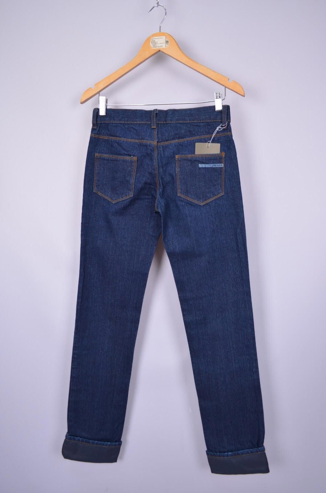 Prada Prada Denim Womens Jeans Red Tab Nylon Size IT 40, 42 Size 28" / US 6 / IT 42 - 10 Thumbnail