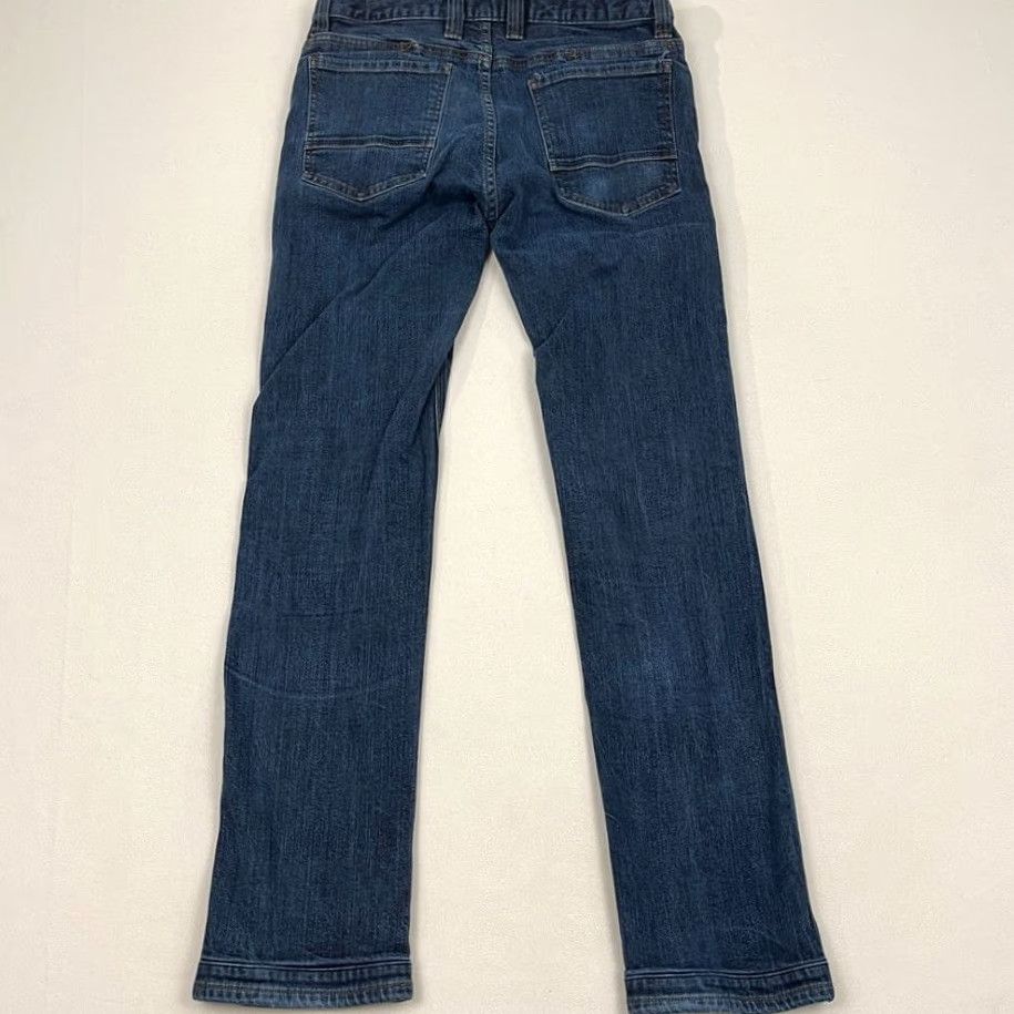 Vintage TAD Intercept Jeans Mens 31 x 31 Blue Dark Wash Denim Button Zip Belt Loops 5-Pocket Regular Rise Straight Pants Jeans Size US 31 - 5 Thumbnail