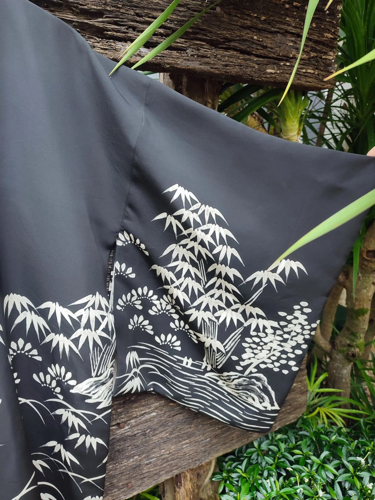 Japanese Brand Vintage Japanese Haori Kimono Jacket – Landscape Print Size US L / EU 52-54 / 3 - 9 Thumbnail