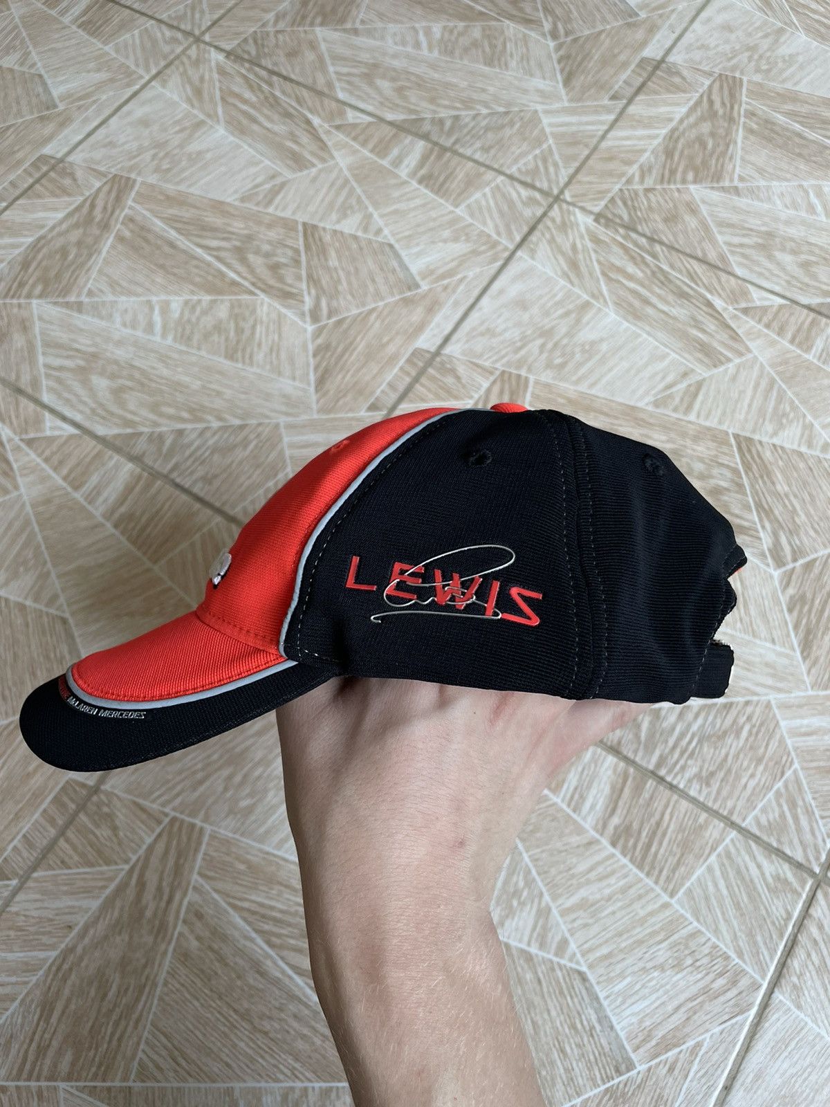 Formula 1 × Malcolm McLaren × Mercedes-Benz McLaren Mercedes F1 Lewis Cap Kids Vodafone Formula One Size ONE SIZE - 8 Thumbnail