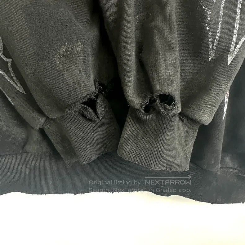 Balenciaga Balenciaga Black Eiffel Tower Sunset Printed Destroyed Dis Size US S / EU 44-46 / 1 - 6 Thumbnail