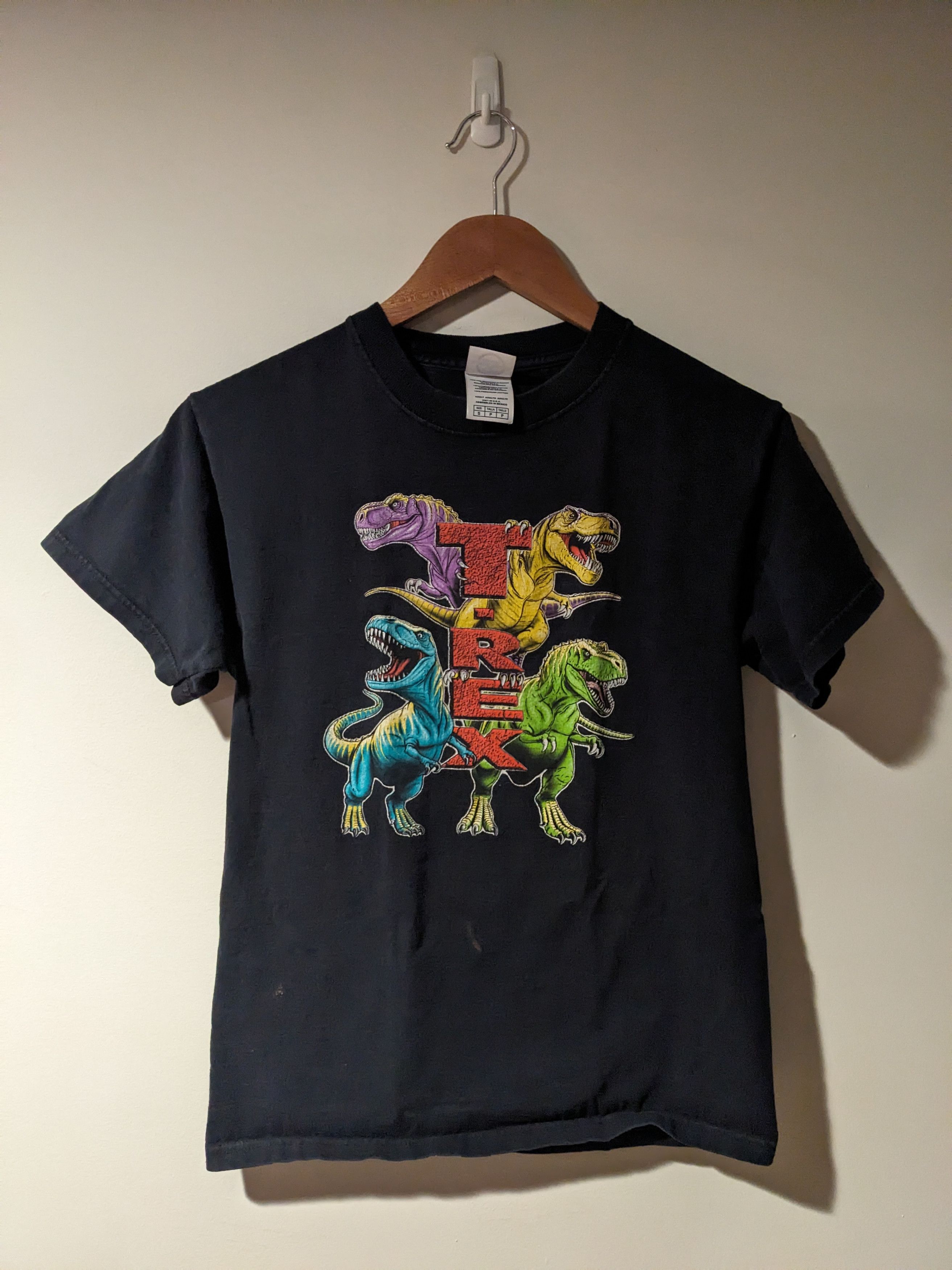 Vintage Vintage Y2K T-Rex Dinosaur Nature Animal Small T-Shirt Size US S / EU 44-46 / 1 - 1 Thumbnail