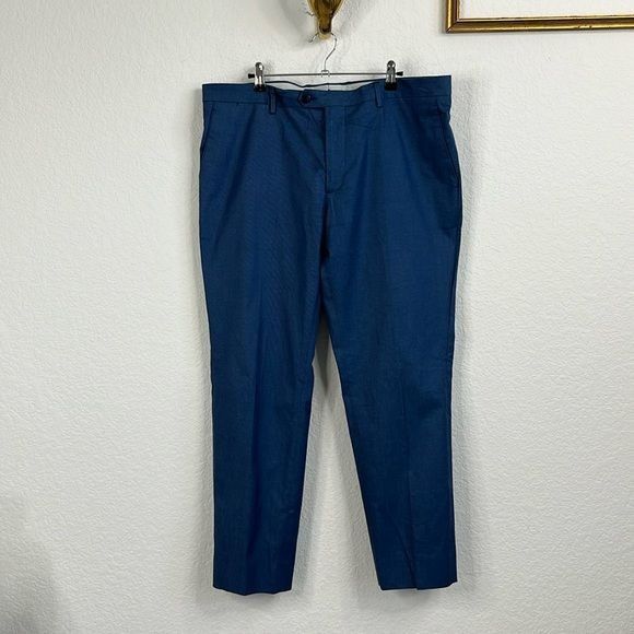 Etro ETRO Flat Front Slacks Trousers Cotton Stretch Size US 42 / EU 58 - 1 Thumbnail