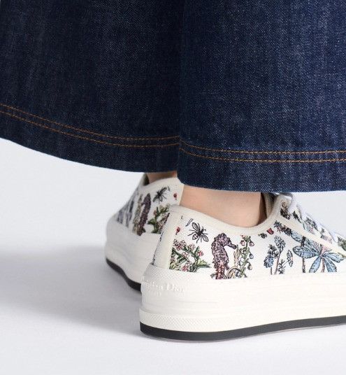 Dior o1w1db11025 KCK385 Platform Low-Top Sneakers in Multicolor Size US 8 / IT 38 - 5 Thumbnail