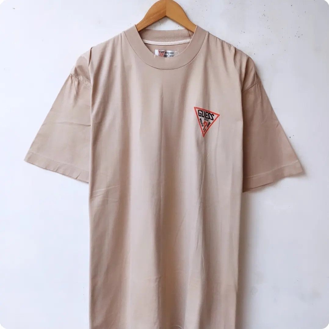 Guess × Vintage Vintage 90's Guess Georges Marciano Tshirt Size US L / EU 52-54 / 3 - 3 Thumbnail