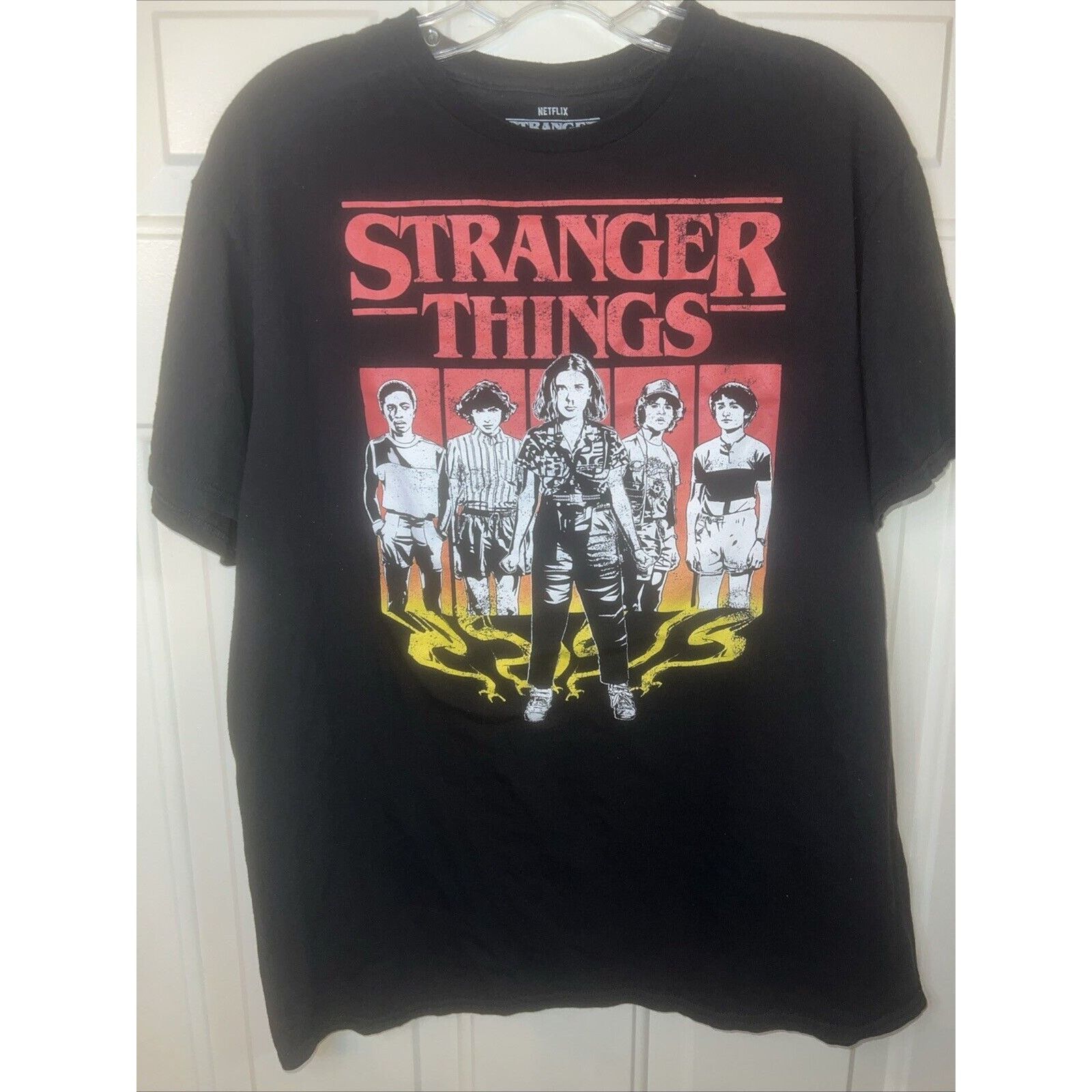 & Other Stories Stranger Things Short Sleeve Graphic T-Shirt Size Large Tee Size US L / EU 52-54 / 3 - 1 Thumbnail