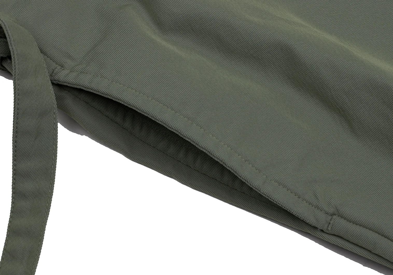 Comme des Garcons Homme Plus Nylon Drawstring Joggers Pants in Khaki Size S Size US 36 / EU 52 - 8 Thumbnail