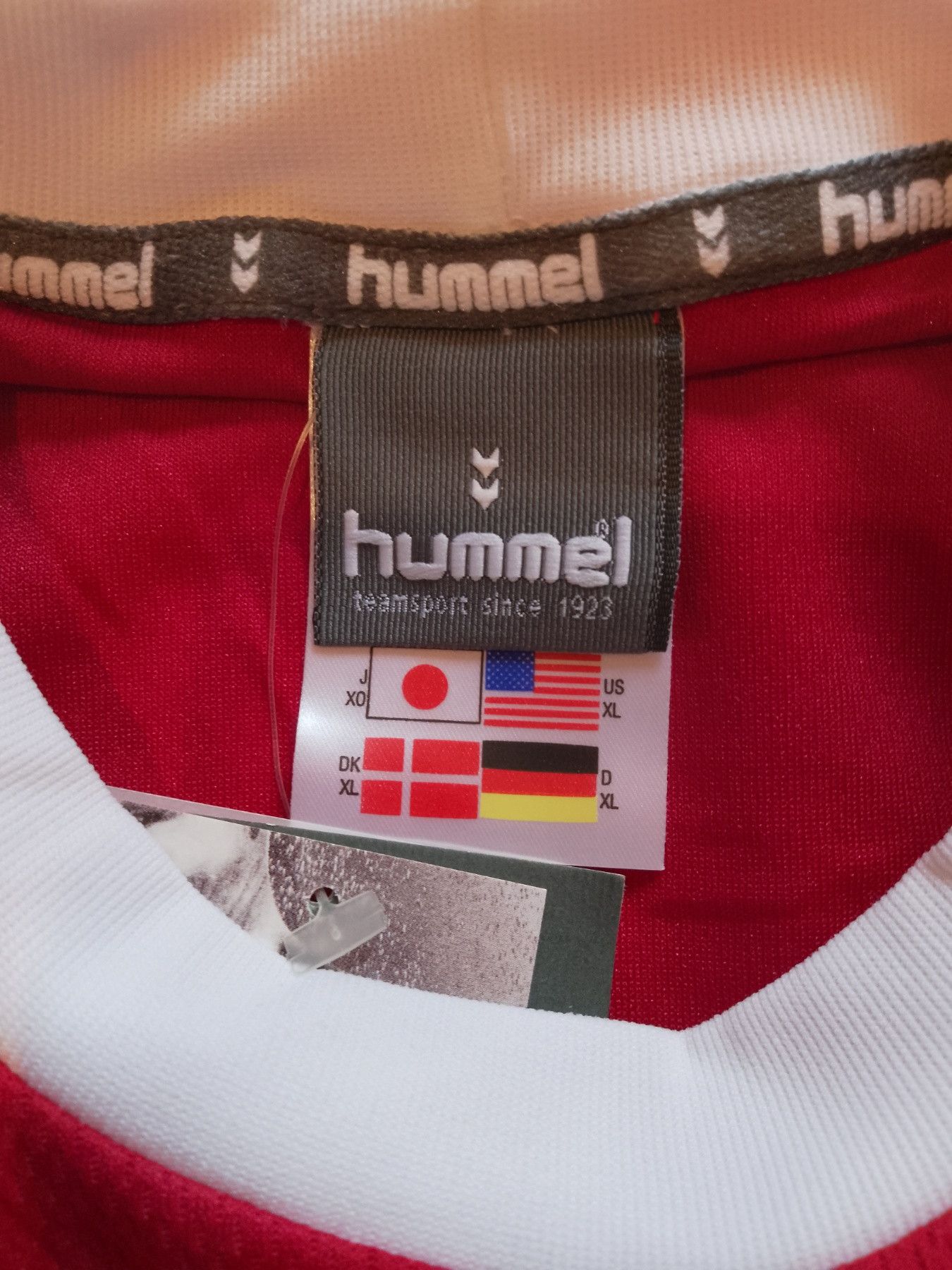 Hummel Vintage Denmark jersey - Hummel - Size XL - 2002-2004 Size US XL / EU 56 / 4 - 9 Thumbnail