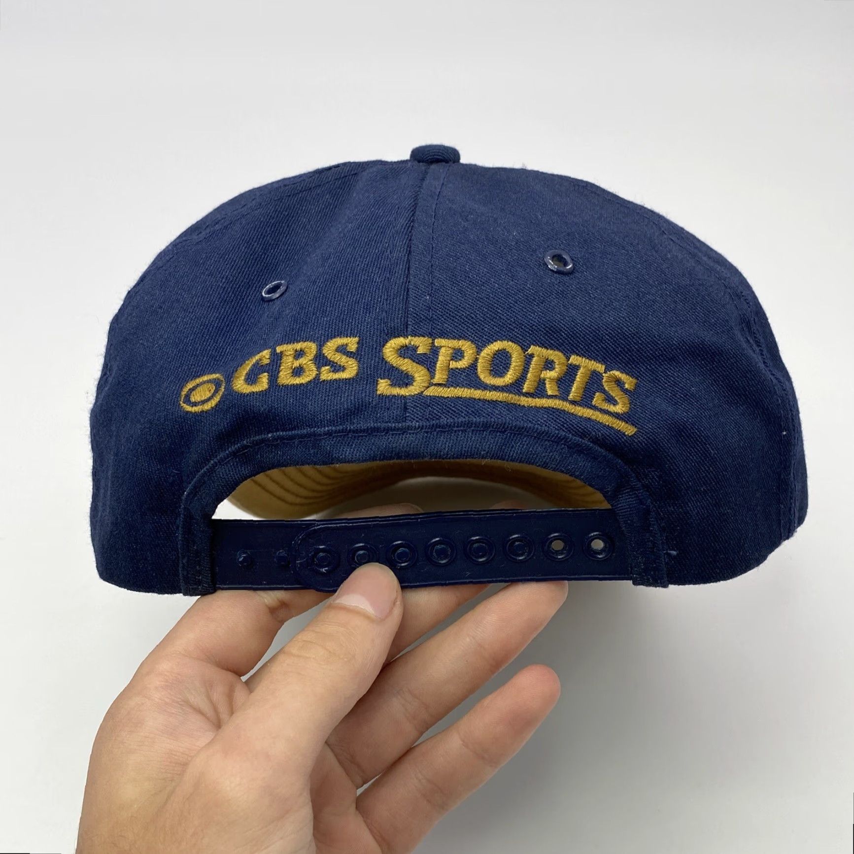 NCAA VINTAGE K PRODUCTS 90s NCAA BASKETBALL ROAD TO THE FINAL FOUR SNAPBACK HAT RED ADJUSTABLE Mens Size ONE SIZE - 5 Thumbnail