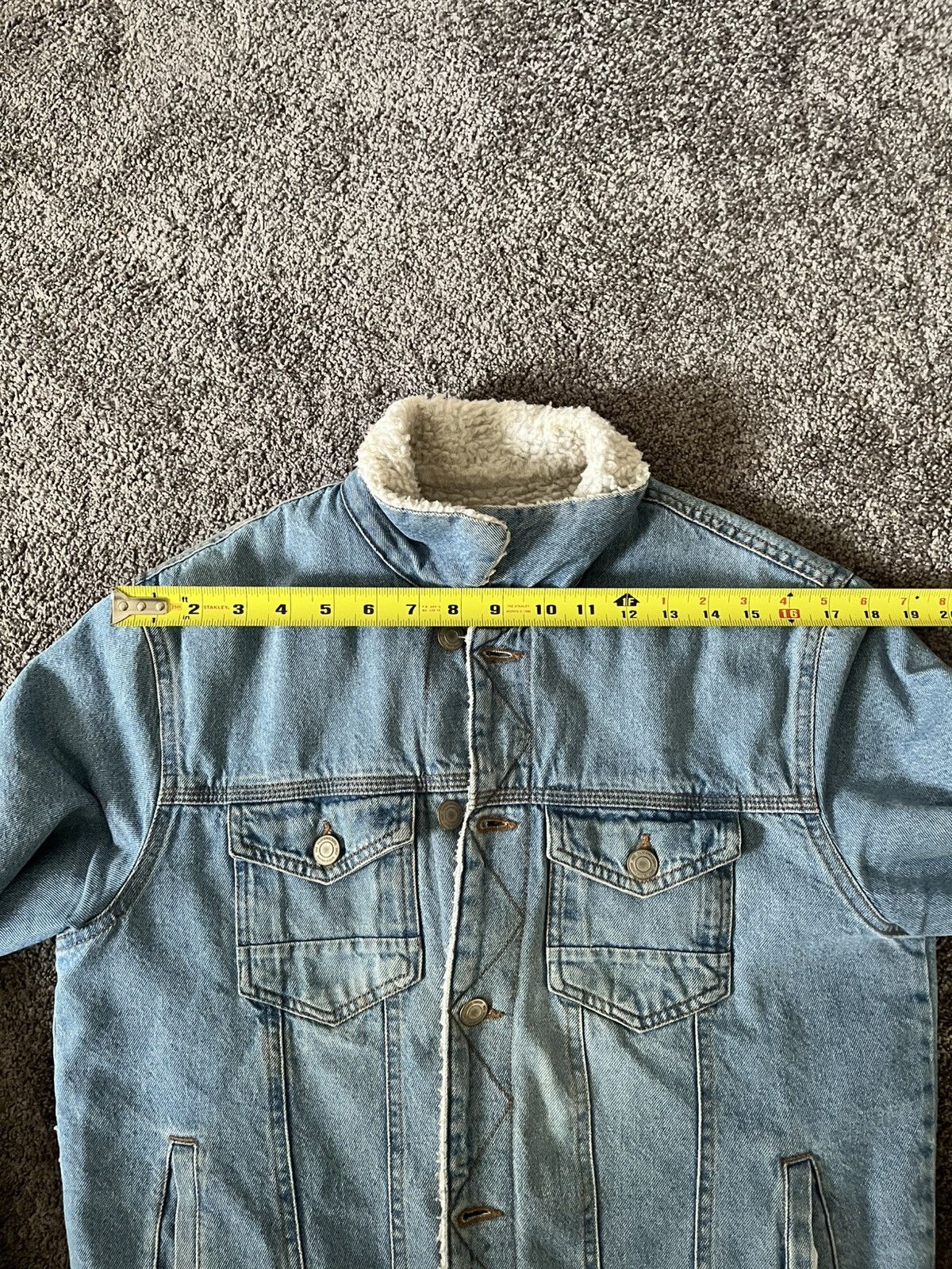 Other Sunrise Kingdom men's denim sherpa jacket Size US S / EU 44-46 / 1 - 8 Thumbnail