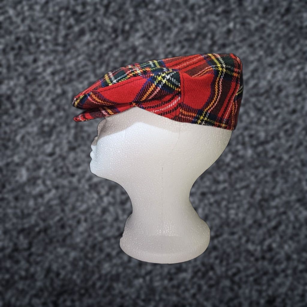 Vintage VINTAGE L.L. Bean Wool Royal Tarden Newsboy Cap Wool Made In England Sz Med Newsboy Cap Men Wool Size ONE SIZE - 1 Thumbnail