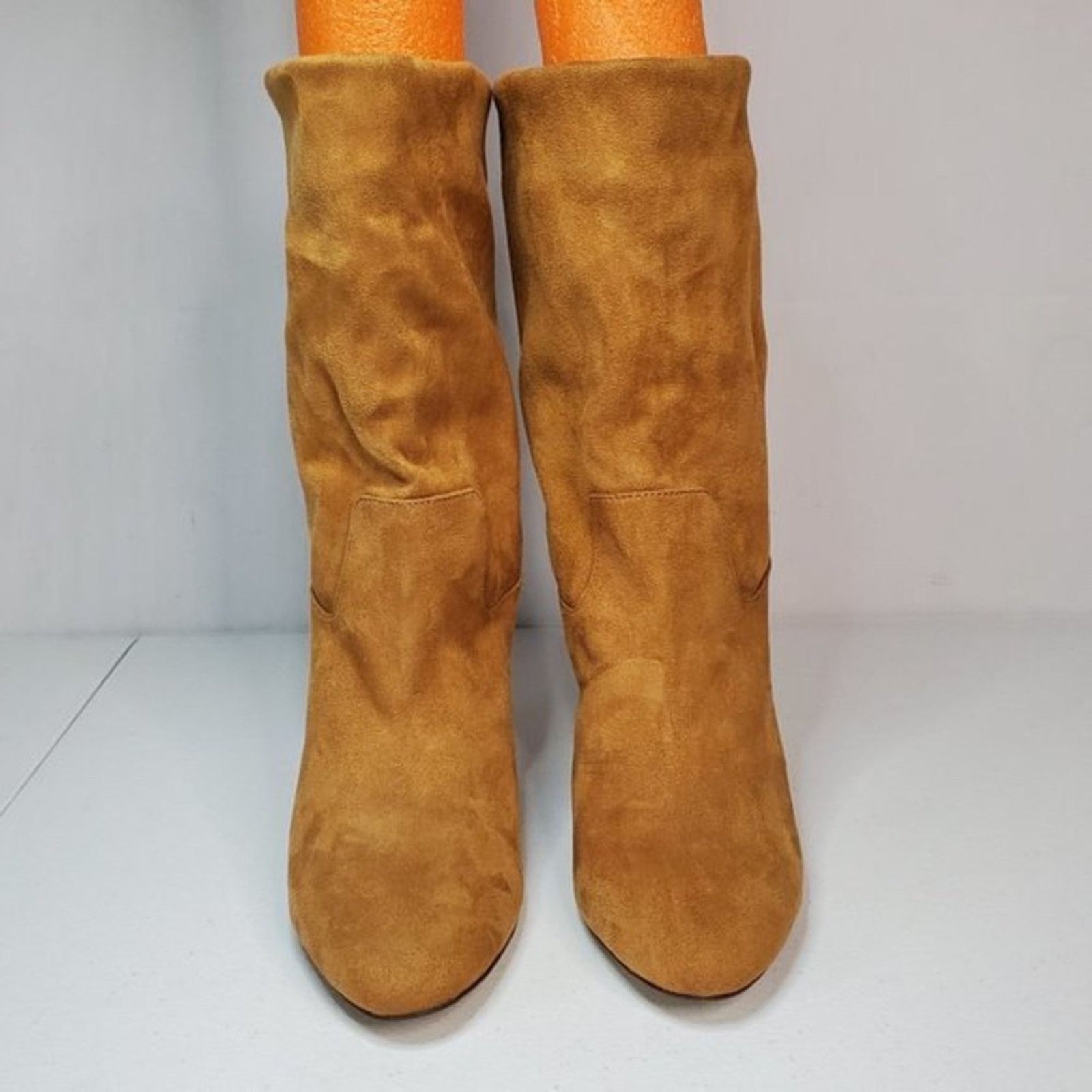 Designer Athena Alexander Slouch Faux Suede Hidden Wedge Boots 11 Size US 11 / IT 41 - 2 Thumbnail