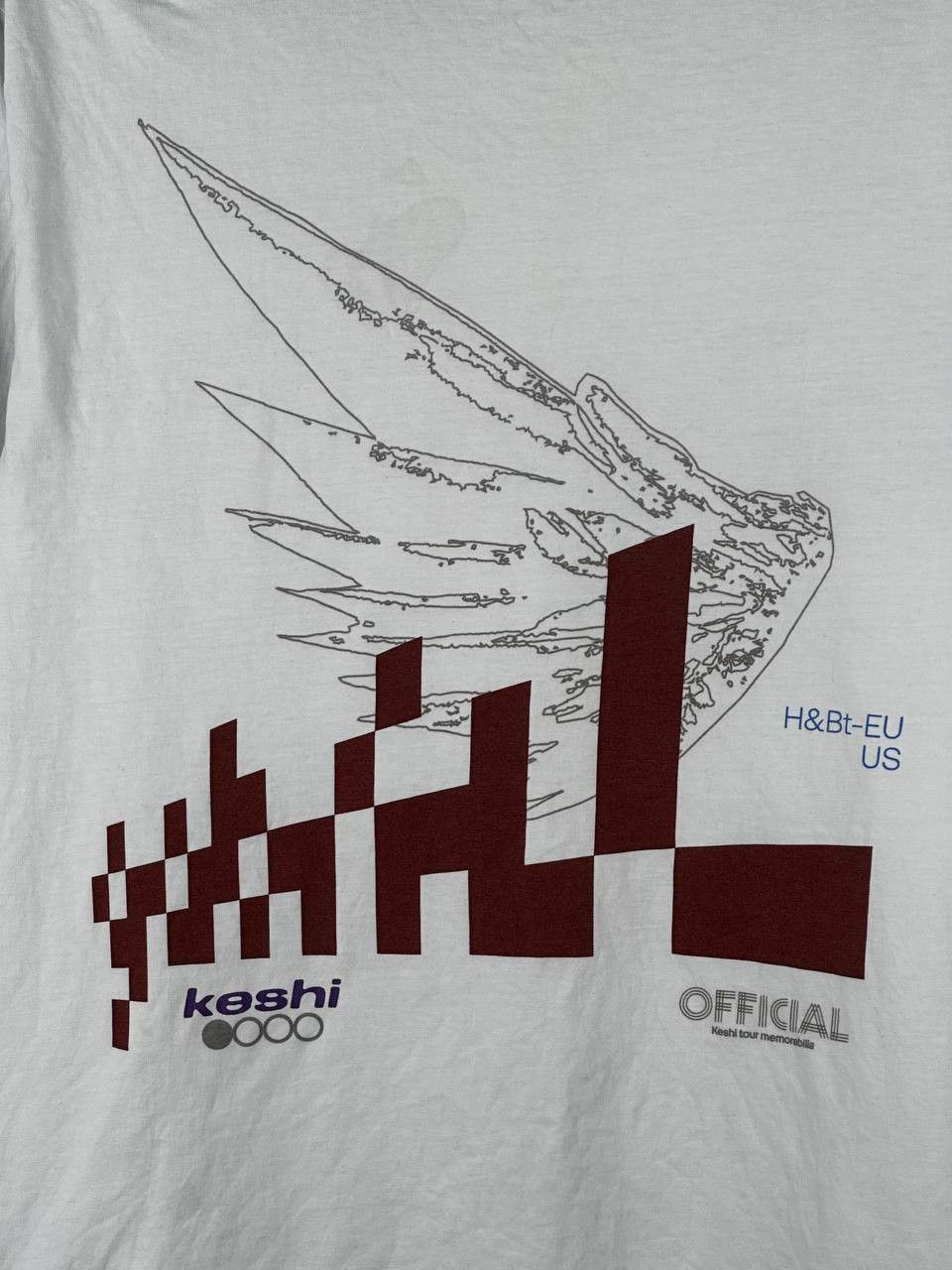 Rap Tees Keshi World Tour T-Shirt 2022 Hell And Back Tour Large Size US L / EU 52-54 / 3 - 10 Thumbnail