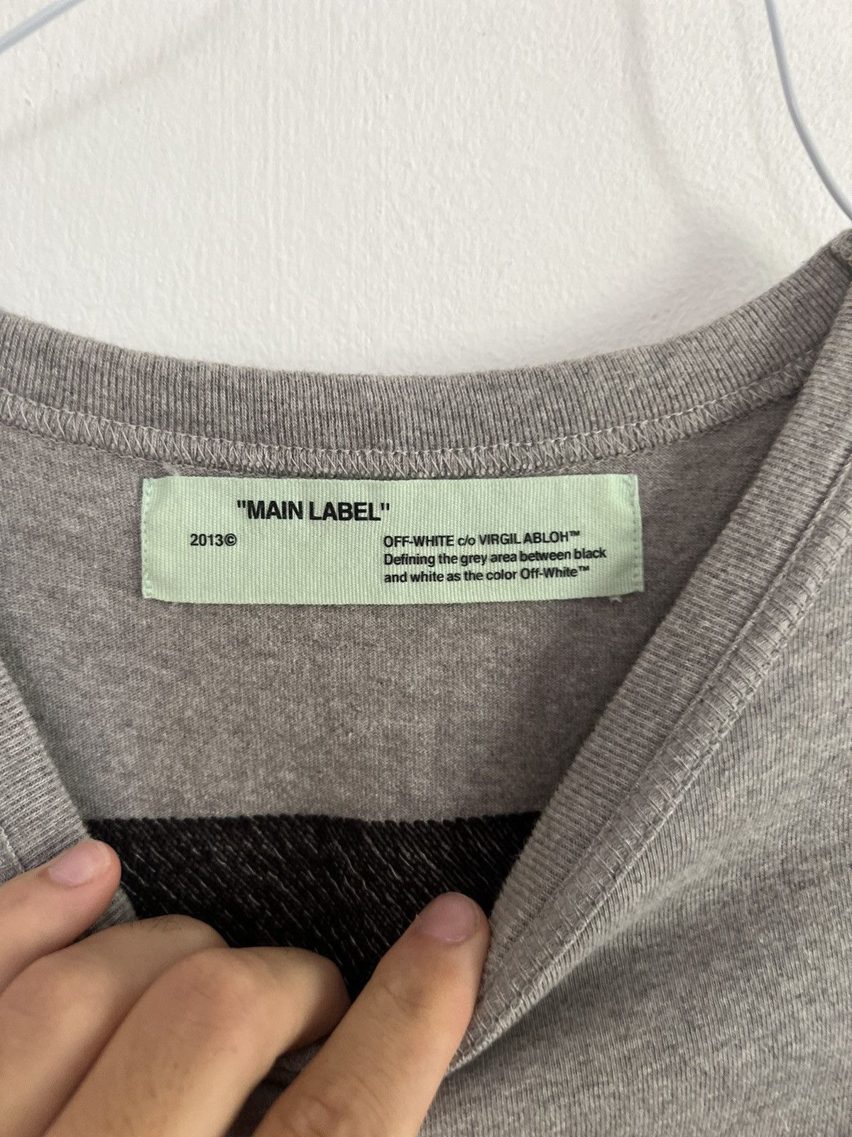 Off-White Off white Seeing things Long Sleeve TEE Size US M / EU 48-50 / 2 - 10 Thumbnail