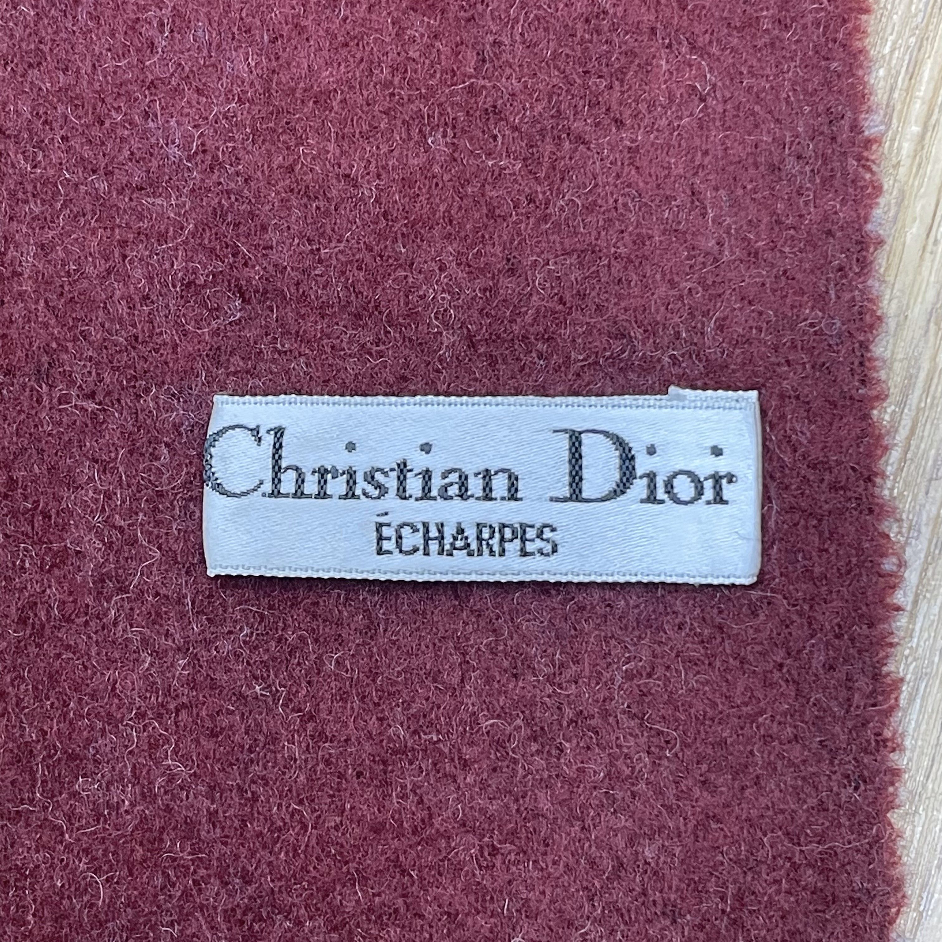 Christian Dior Monsieur Cristian Dior Scarf / Muffler - 6209 Size ONE SIZE - 9 Thumbnail
