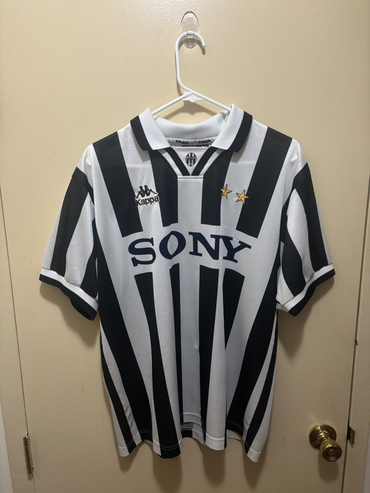 Kappa Juventus 1995/1996 Home Shirt Size US L / EU 52-54 / 3 - 1 Thumbnail