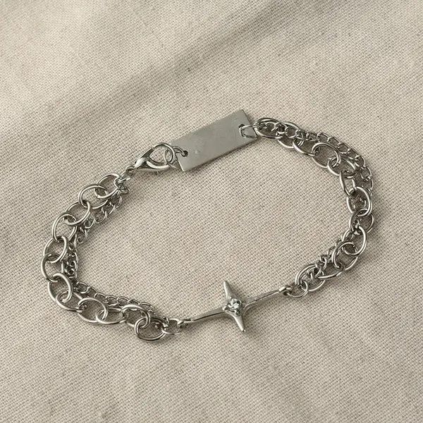 Jewelry Hirose x Maki Vintage Star Bracelet Punk Multilayer Size ONE SIZE - 1 Thumbnail