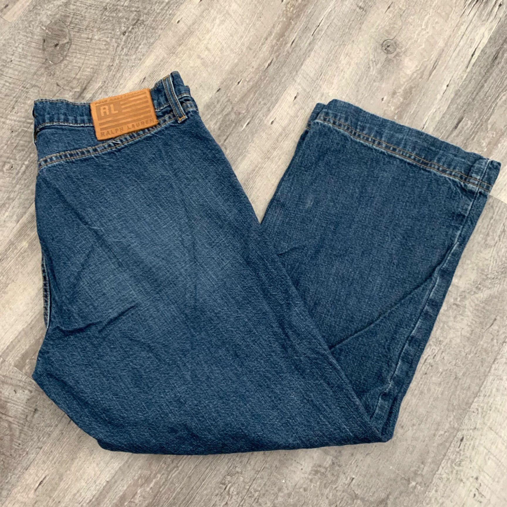 Vintage Ralph Lauren Polo Jeans Co Womens Sz 10 Slanted Pocket Capri Front Pockets Size 32" / US 10 / IT 46 - 2 Thumbnail